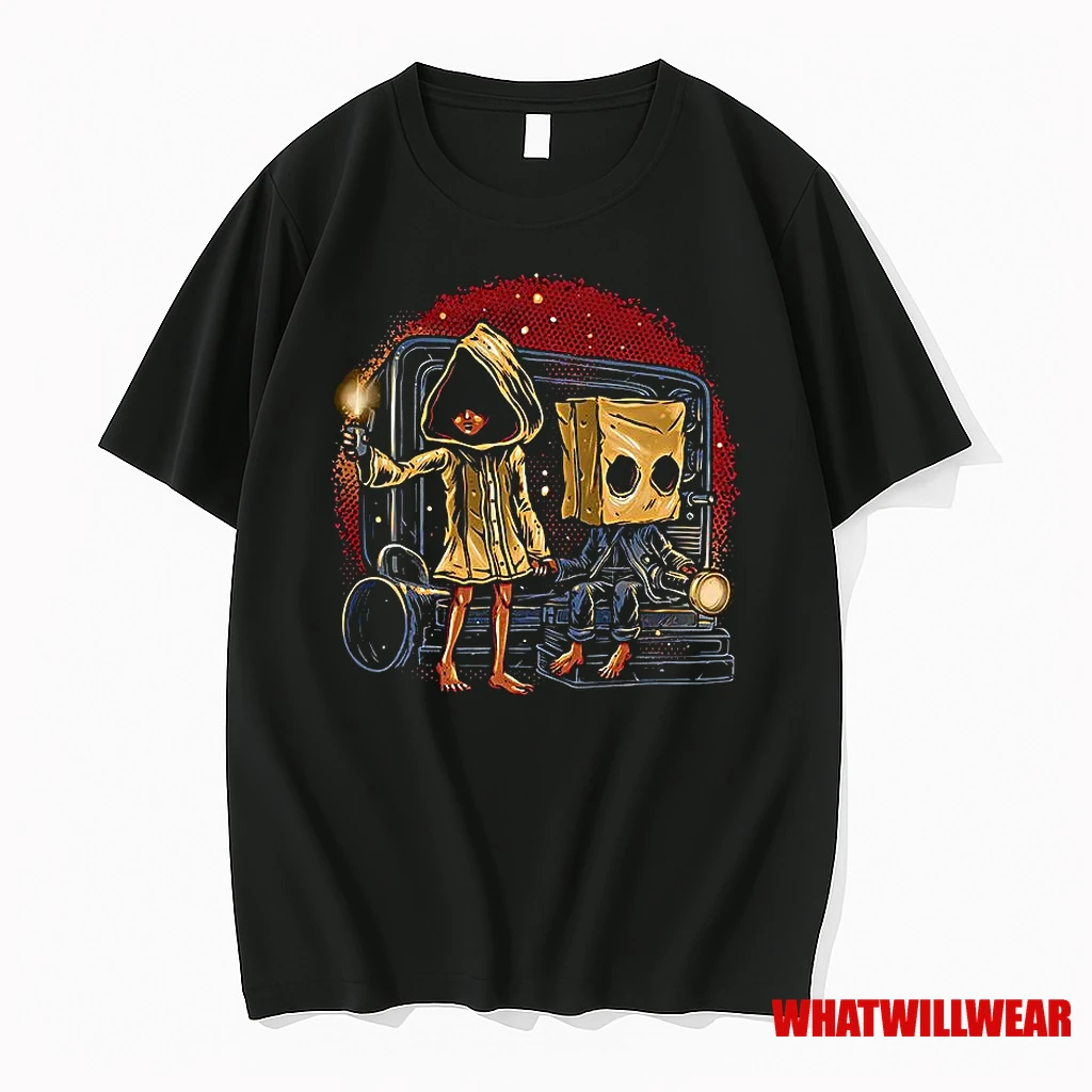 Six And Mono The Little Nightmares Characrters Escape Shirts