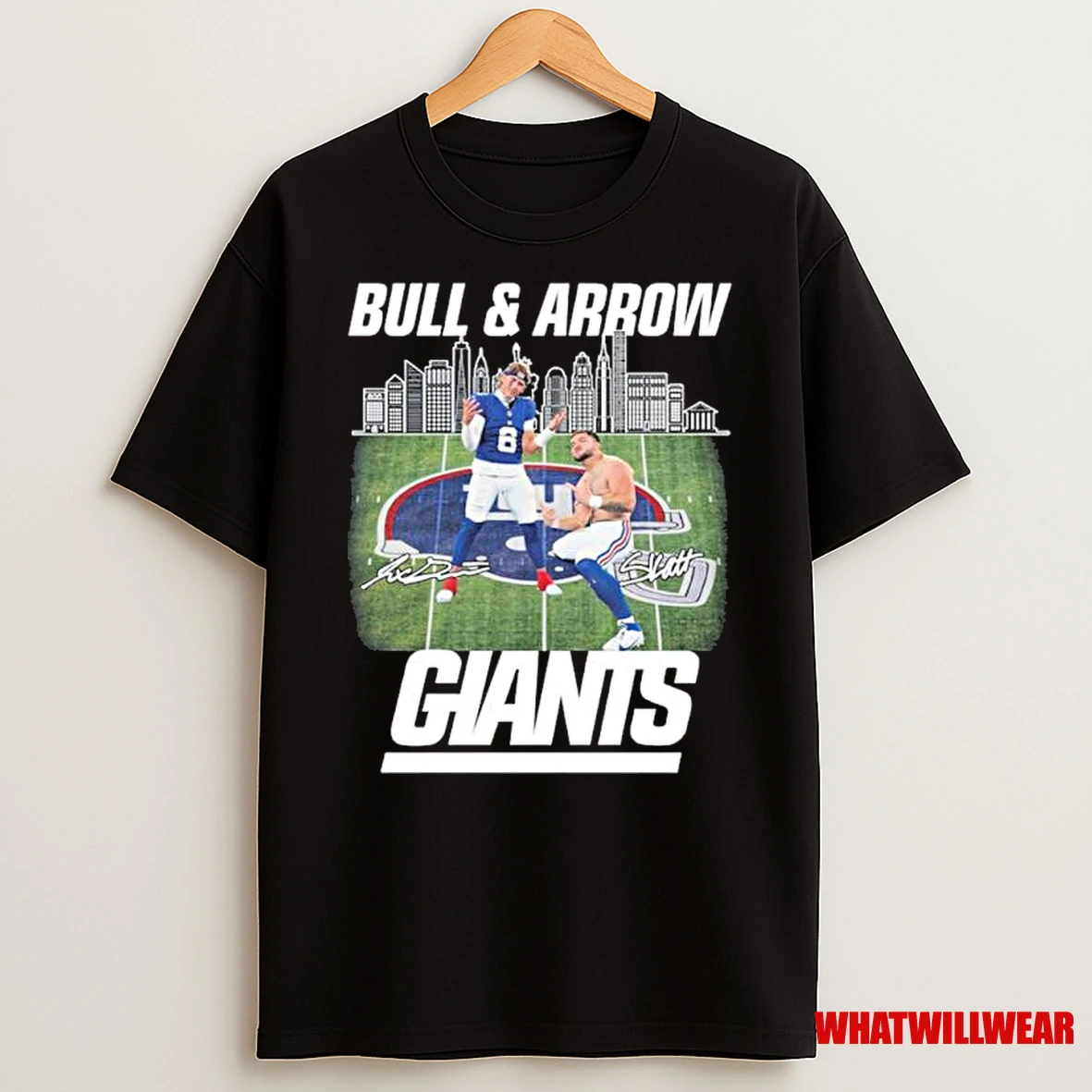 Skattebros Bull Arrow New York Giants Shirts