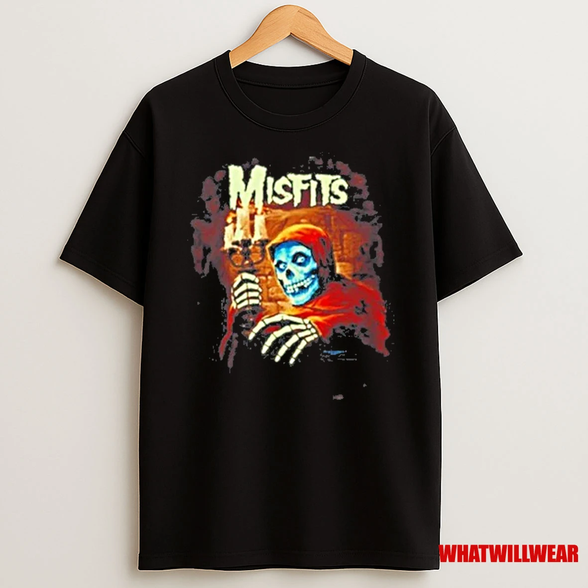 Skeleton Misfits American Psycho Glow In The Dark 2025 Shirts