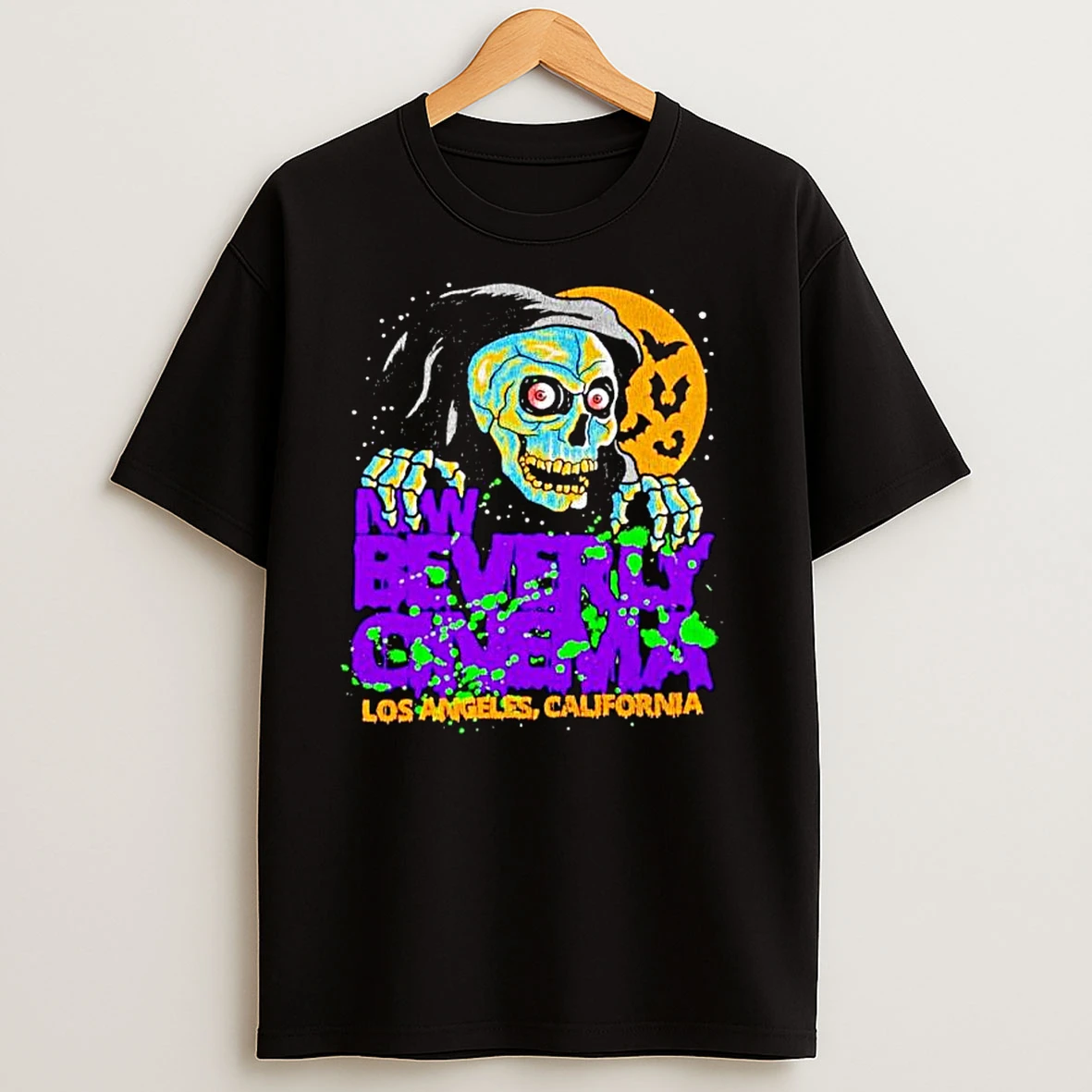 Skeleton New Beverly Cinema Los Angeles California Ornaments T Shirts