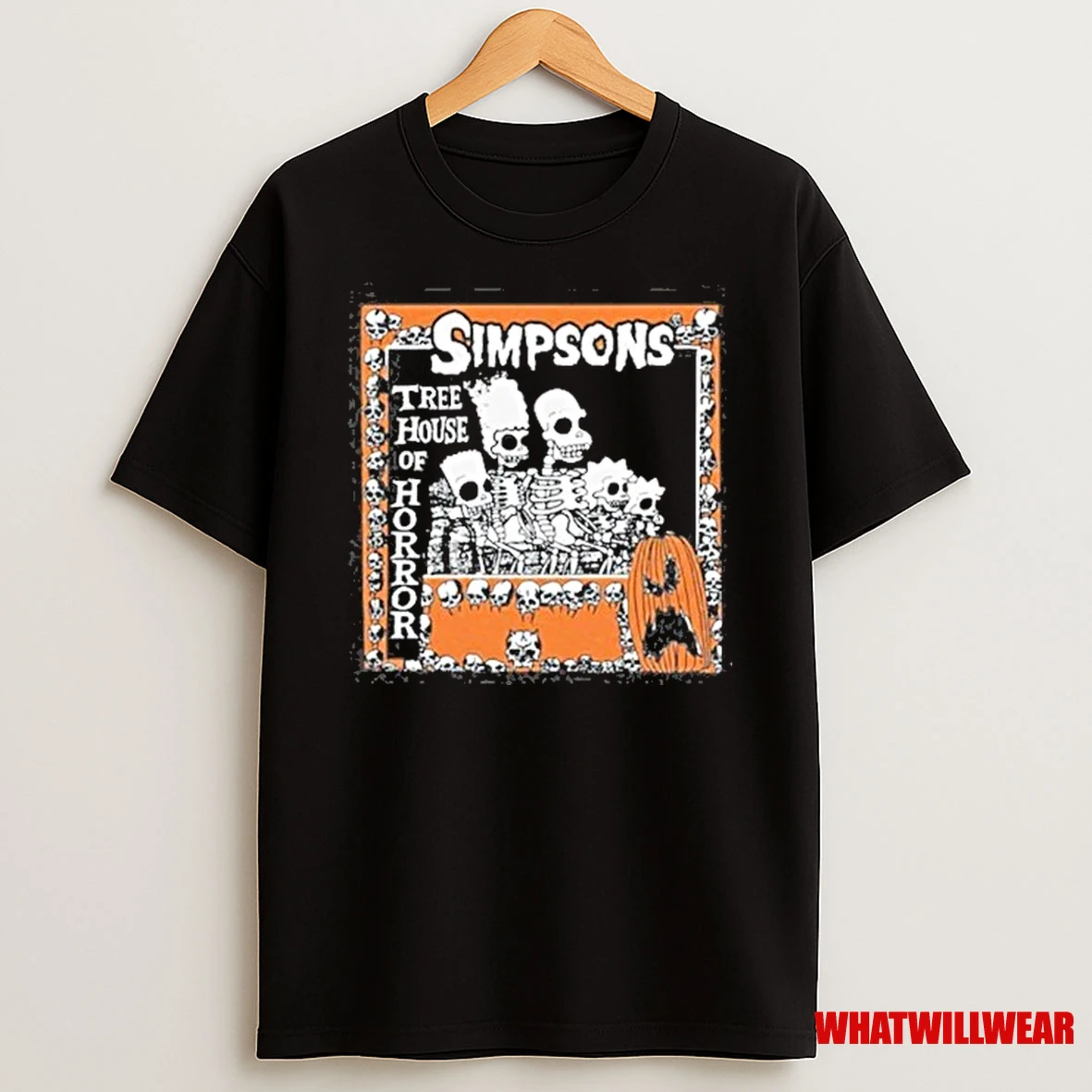 Skeleton Simpsons Treehouse Of Horror 2025 Shirts