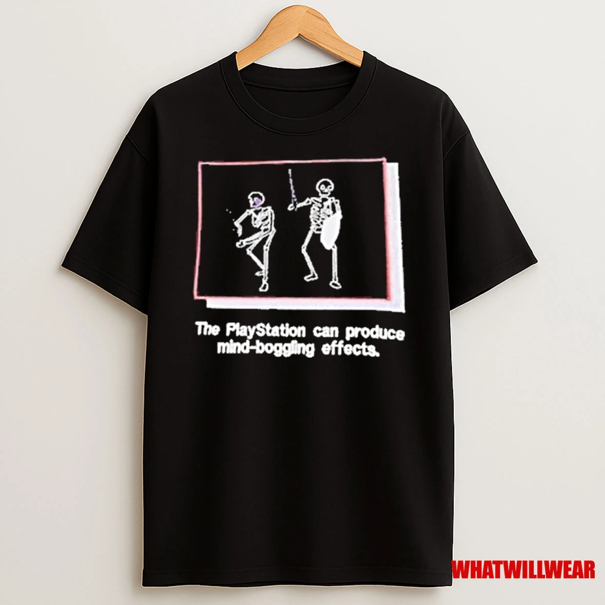 Skeleton The Play Station Can Process Mind Boggling Effects Shirts
