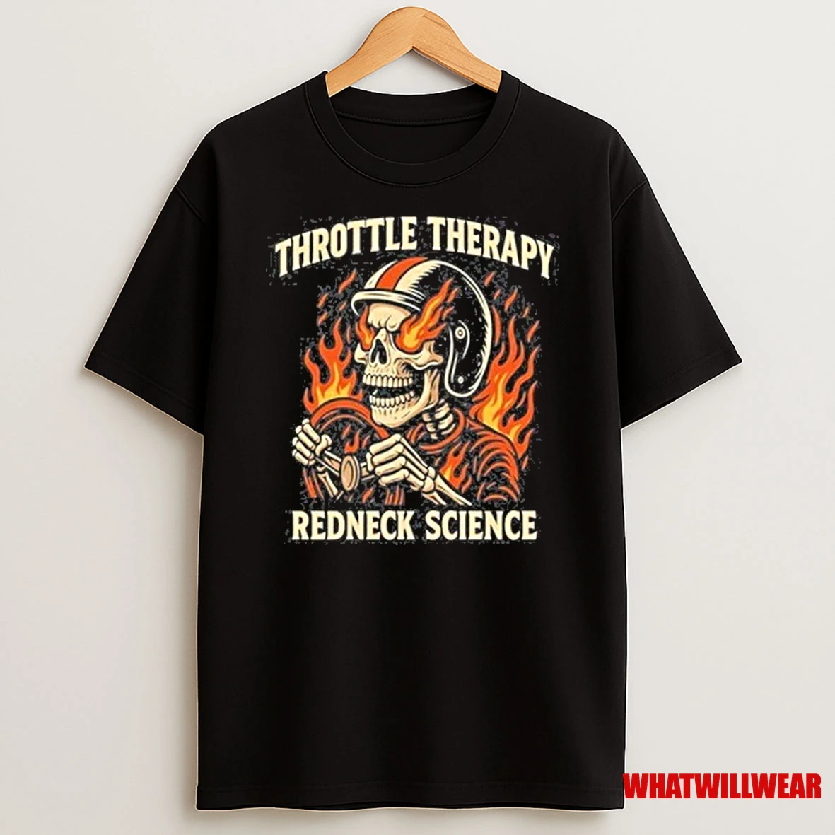 Skeleton Westen Champlin Throttle Therapy Redneck Science 2025 Shirts