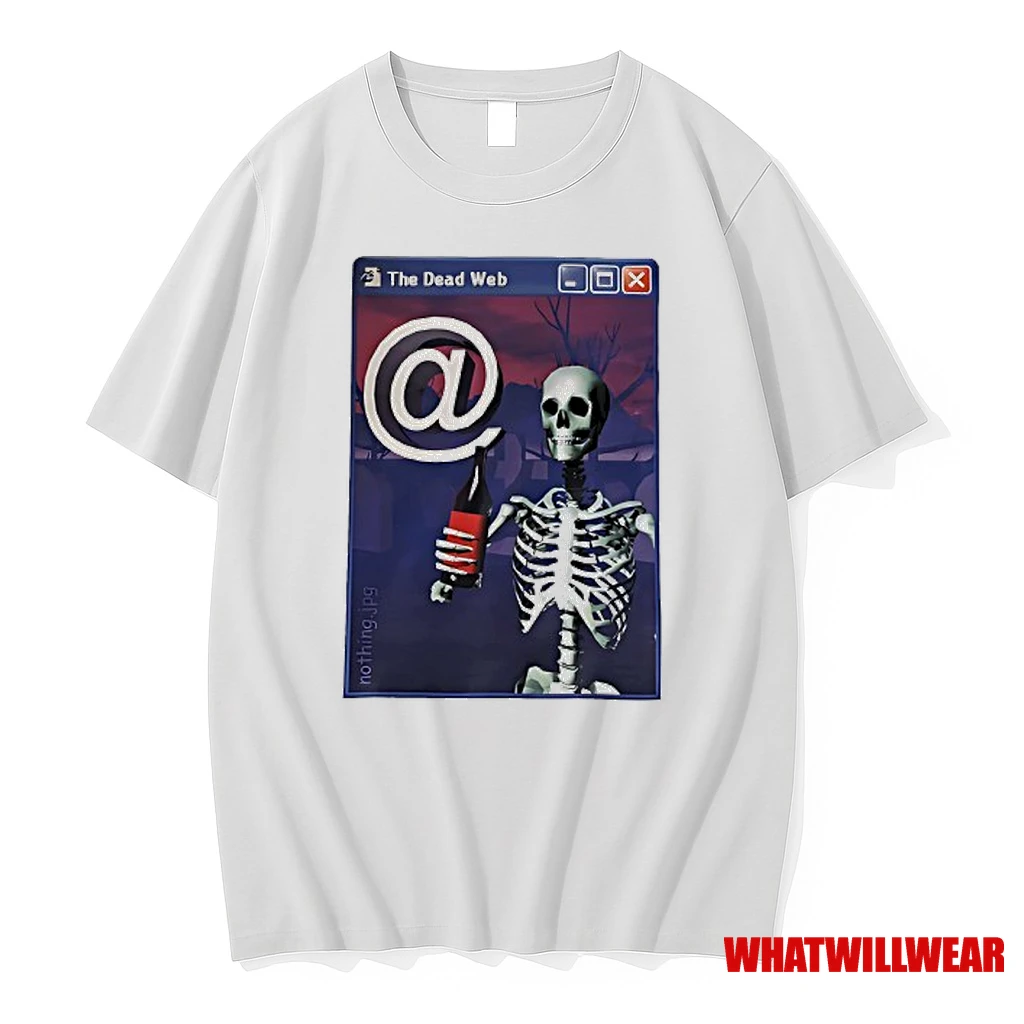 Skeleton The Dead Web Shirts
