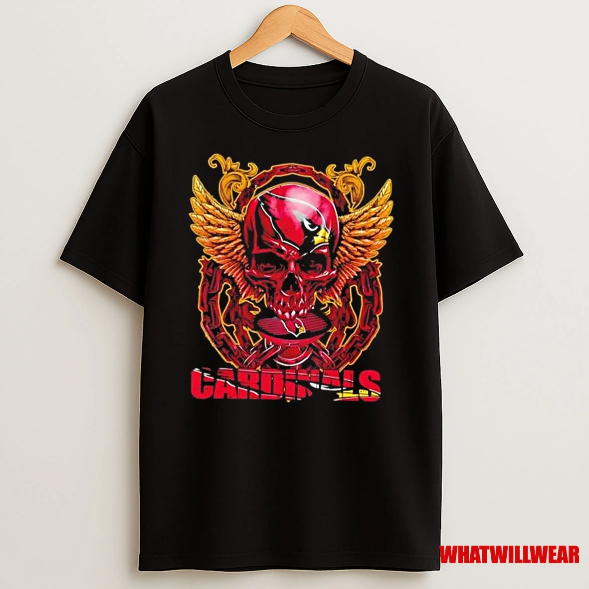 Skull Wings X Arizona Cardinals Football Shirts