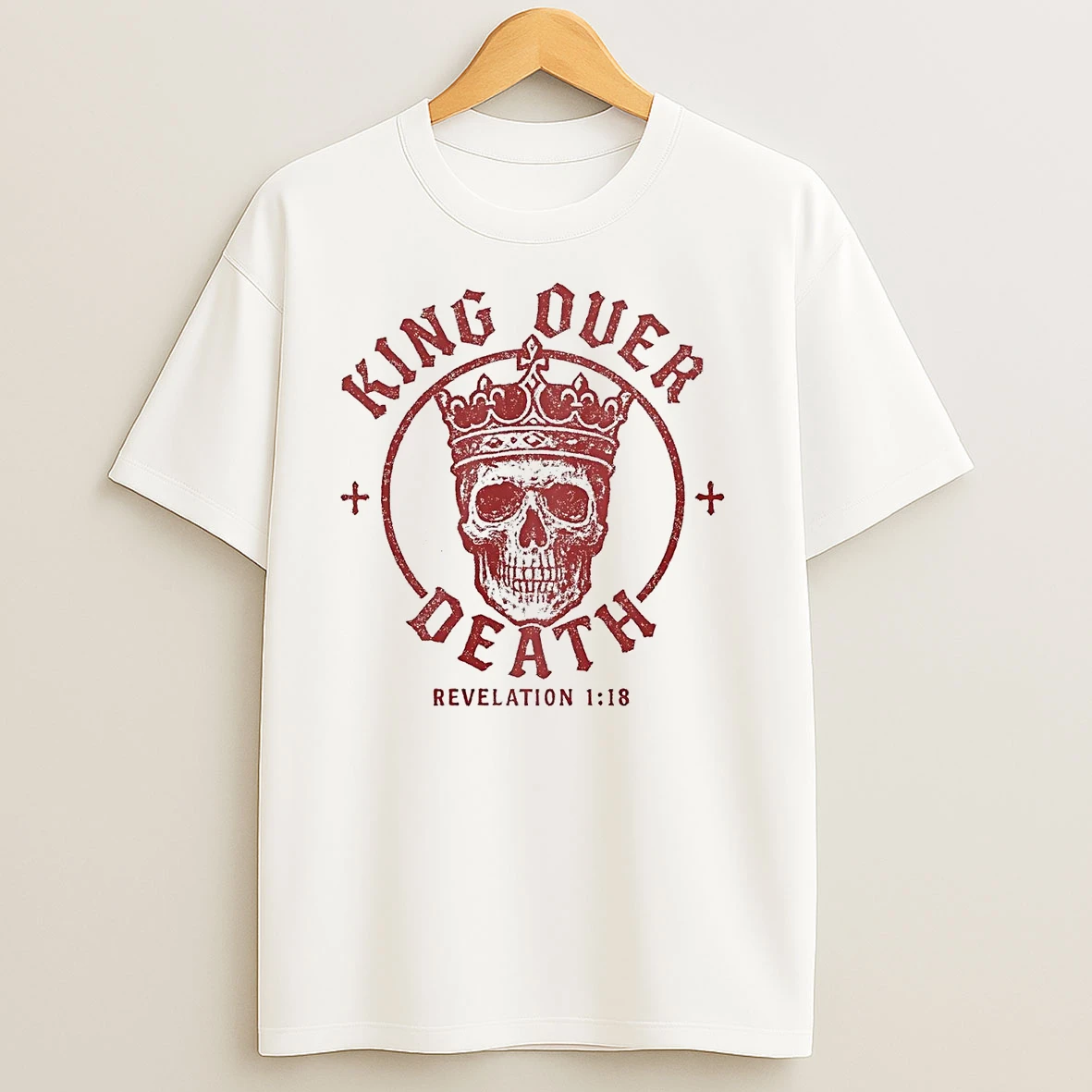 Skull King Over Death Revelation 1 18 T Shirts