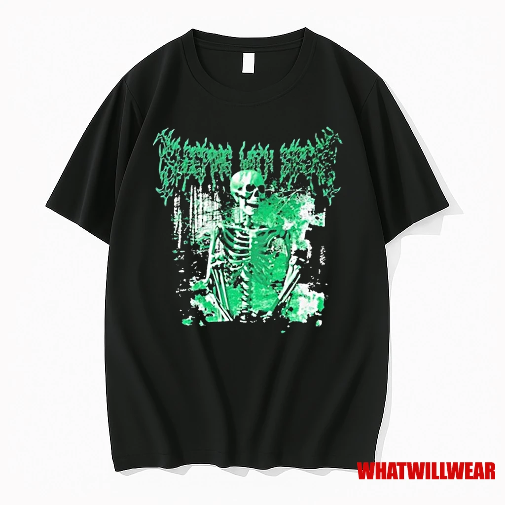 Sleeping With Sirens Dv Metal Skeleton Shirts