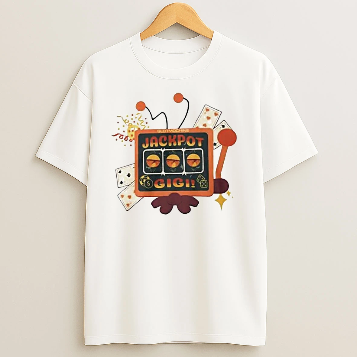 Slotmachine Jackpot Gigi Ornaments T Shirts