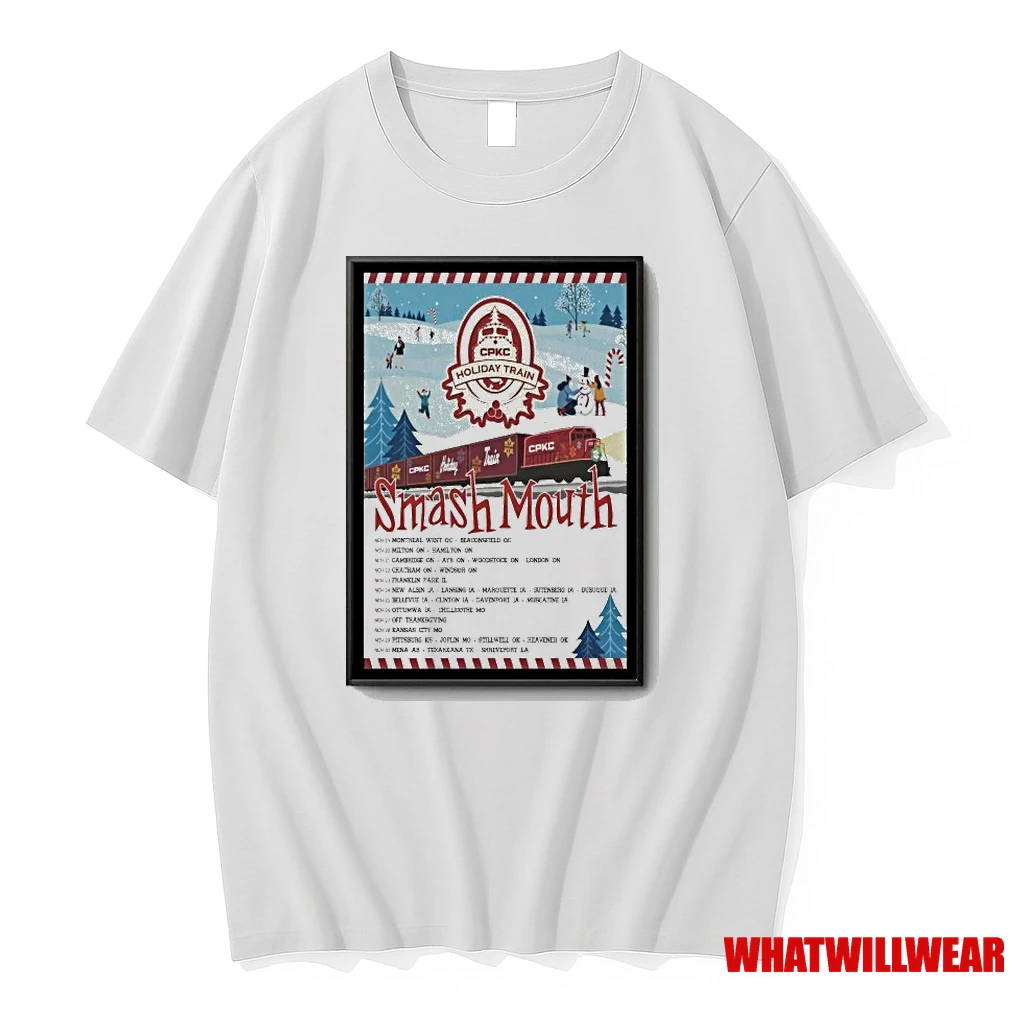 Smash Mouth Cpkc Holiday Train Tour 2025 Shirts