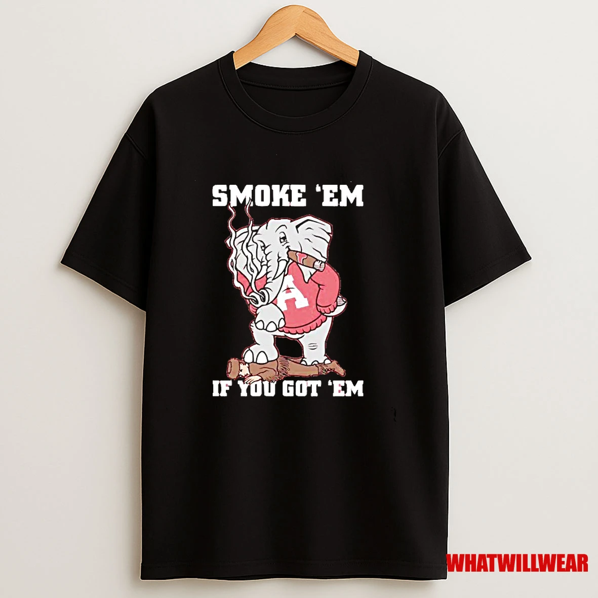 Smoke Em If You Got Em Alabama Crimson Tide Mascot Shirts