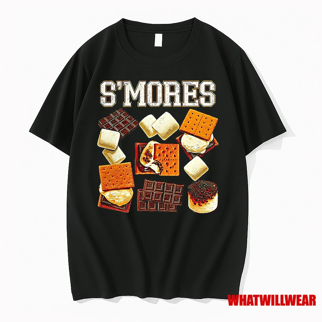 Smores Some More Marshmallow Graham Cracker Sweets Shirts