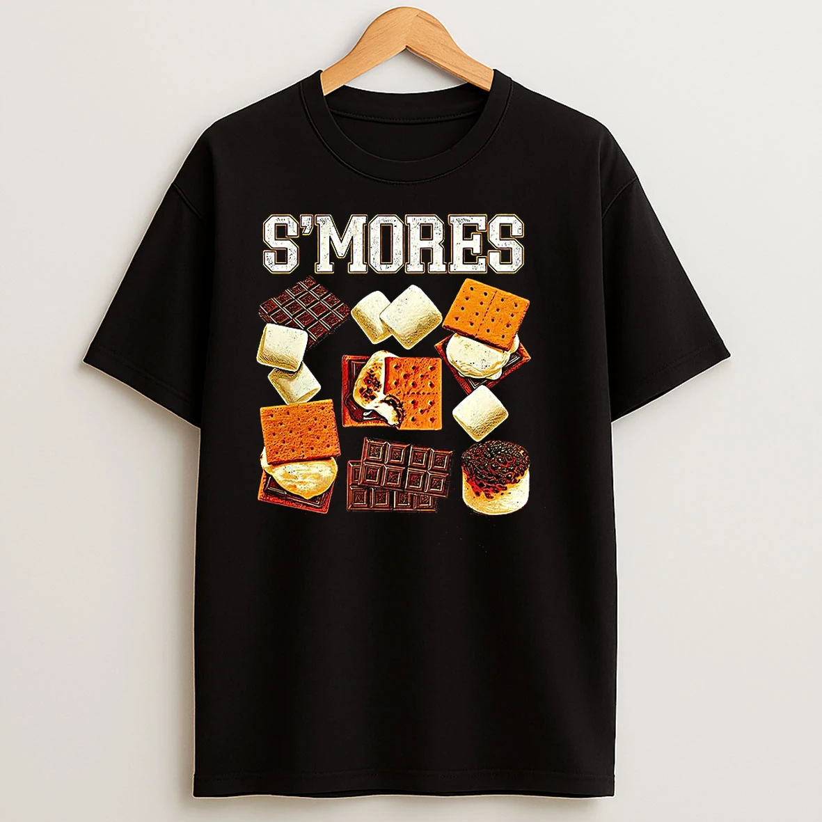 Smores Some More Marshmallow Graham Cracker Sweets T Shirts