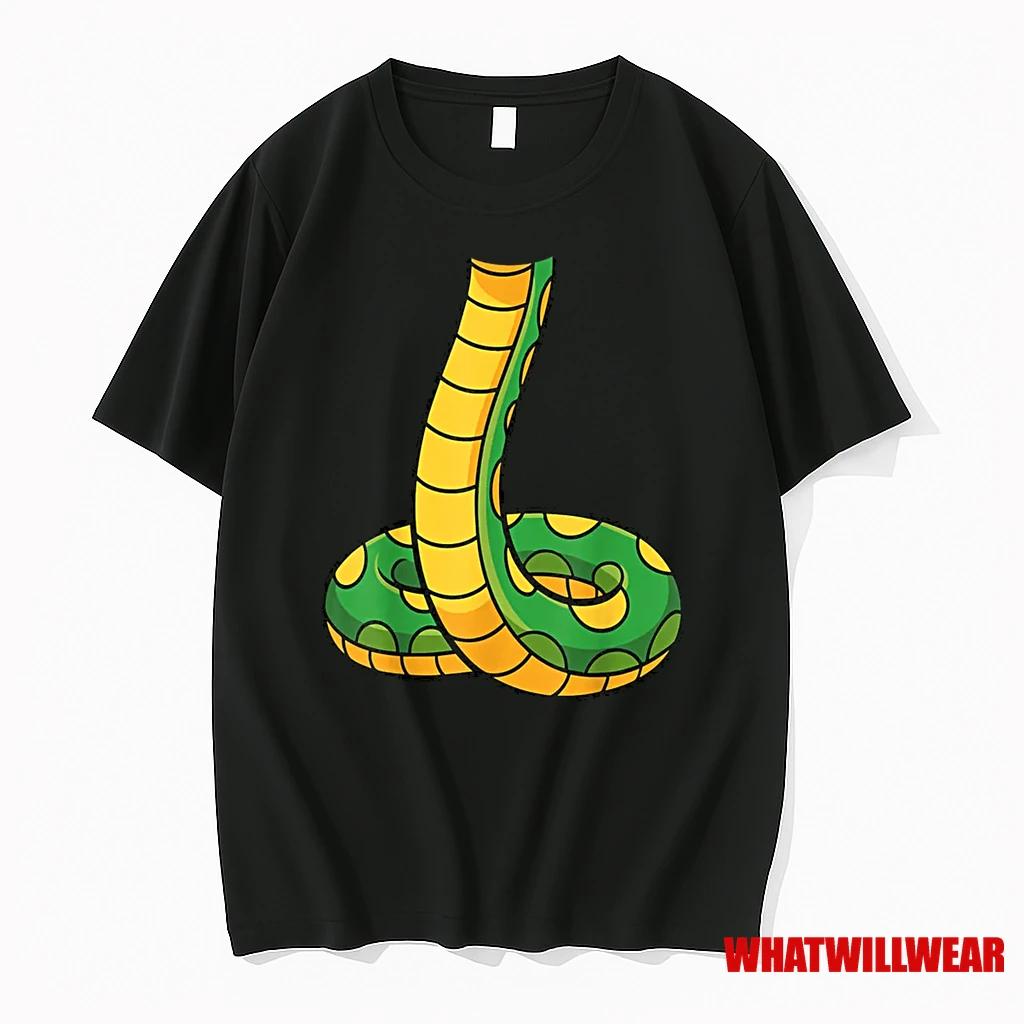 Snake Adult Green Body Snake Costume Shirts