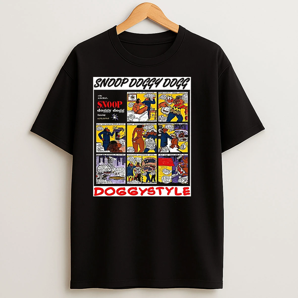 Snoop Doggy Dogg Doggystyle Comic T Shirts