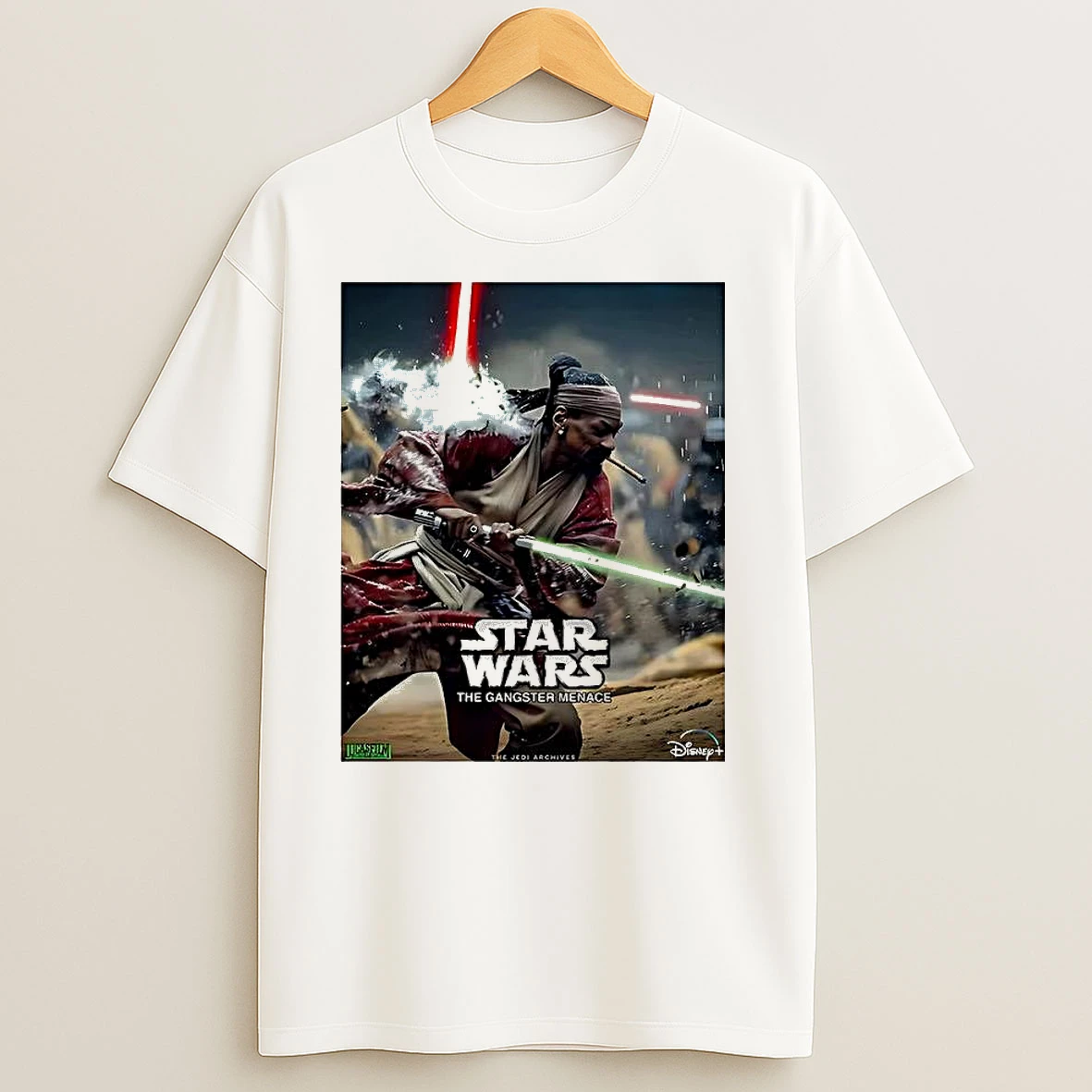 Snoop Jedi Star Wars Funny Parody T Shirts