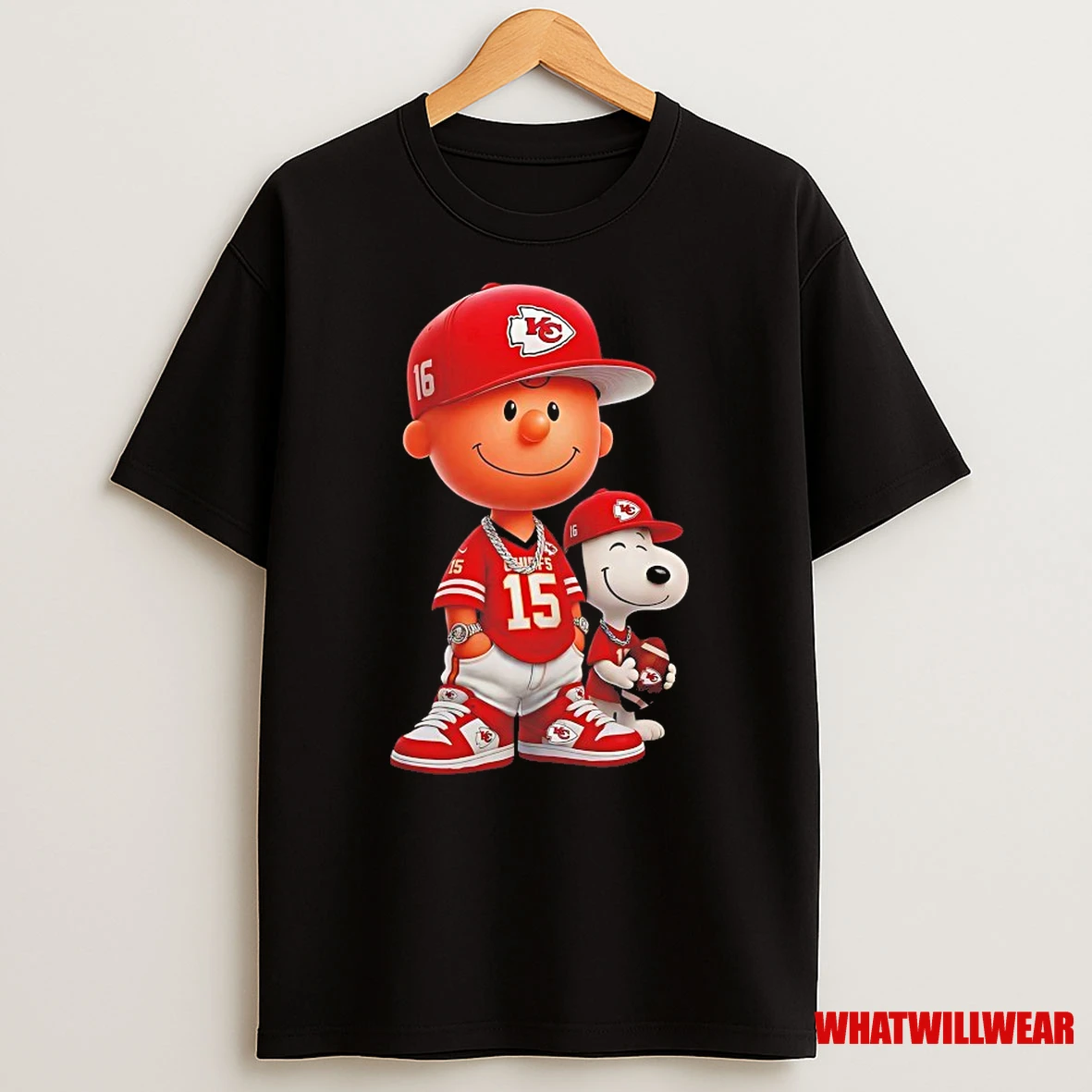 Snoopy Chiefs Patrick Mahomes Inspired Football Fan Shirts