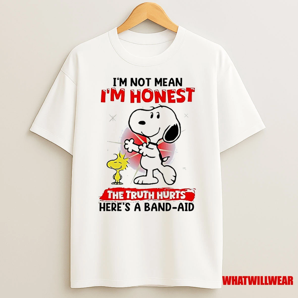 Snoopy Im Not Mean Im Honest The Truth Hurts Shirts