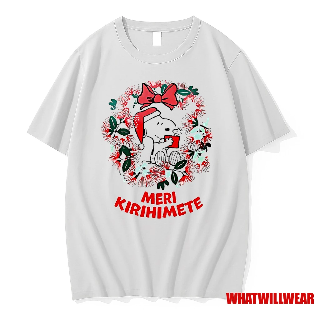 Snoopy Meri Kirihimete Merry Christmas Shirts