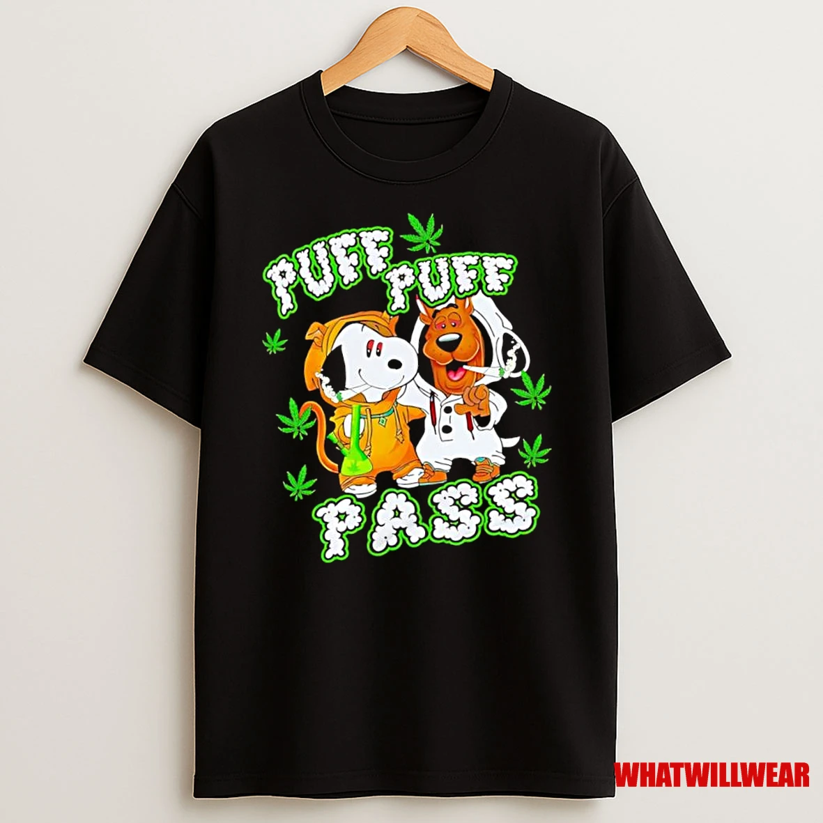Snoopy Scooby Doo Puff Puff Pass Shirts