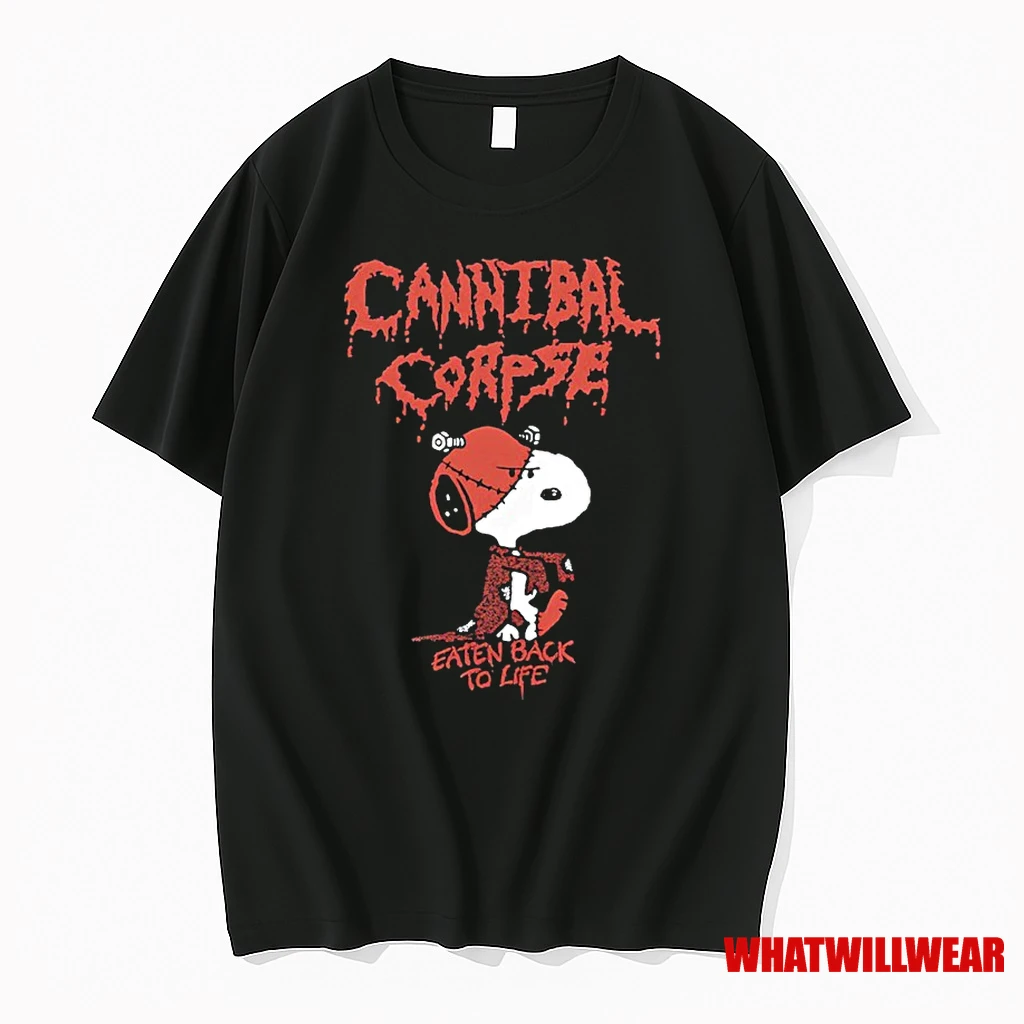Snoopy The Peanuts Canibal Corpse Back To Life Shirts