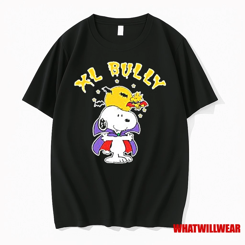 Snoopy The Peanuts Vampire Xl Bully Halloween Shirts