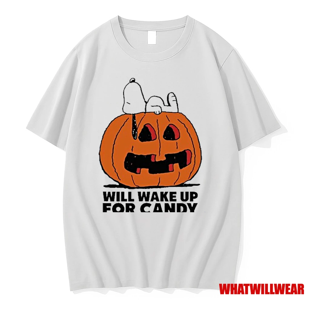 Snoopy The Peanuts Will Wake For Candy Shirts