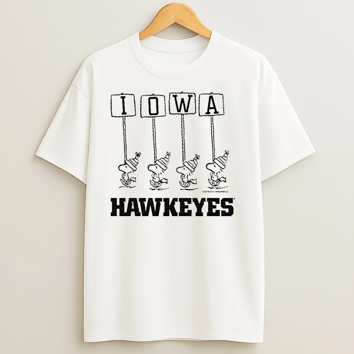 Snoopy University Of Iowa Hawkeyes Gameday T Shirts