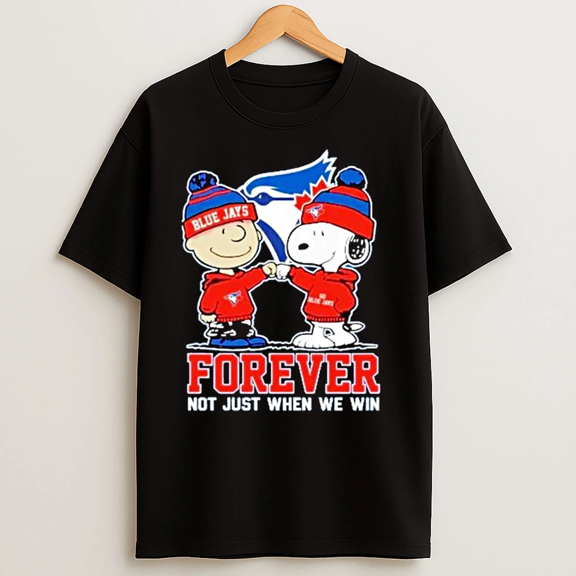 Snoopy And Charlie Brown X Mlb Toronto Blue Jays Forever Not Just When We Win Ornaments T Shirts