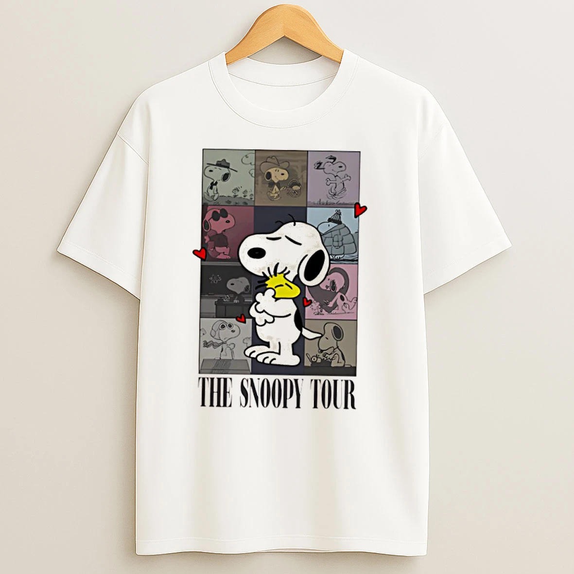 Snoopy And Woodstock Eras Tour T Shirts