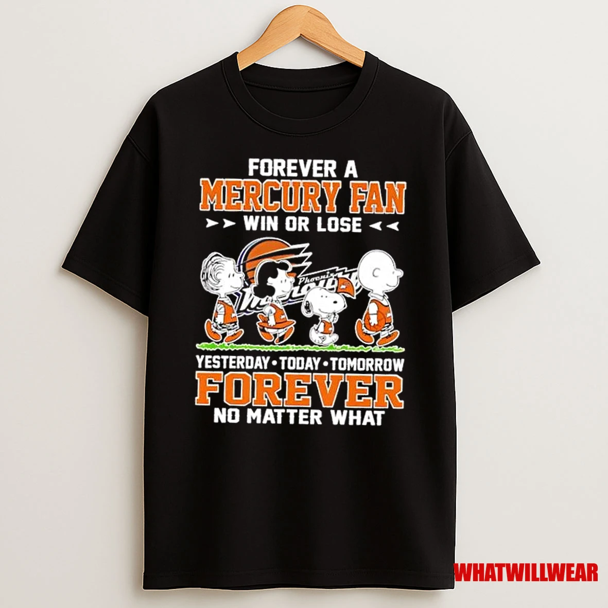 Snoopy And Friends Forever A Mercury Fan Win Or Lose No Matter What Shirts