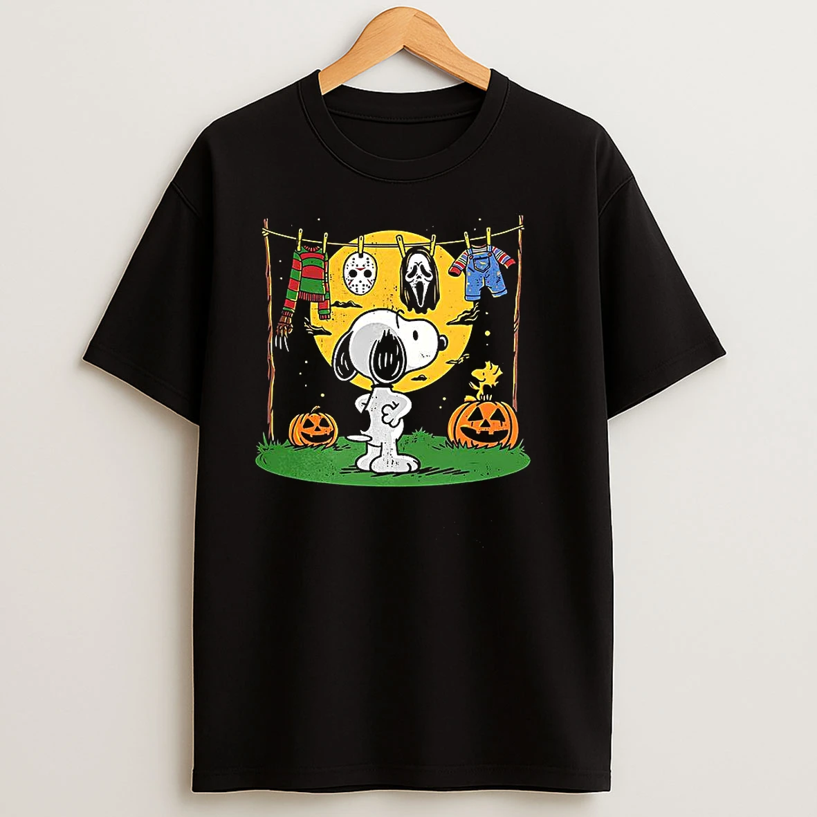 Snoopy Hangs Out The Killers Clothes Halloween Costume T Shirts