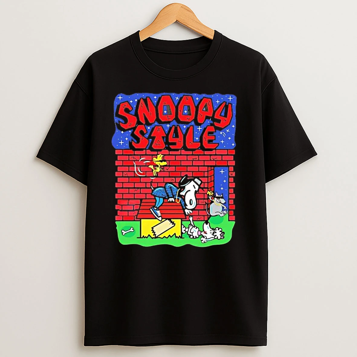 Snoopy Snoop Slyle T Shirts