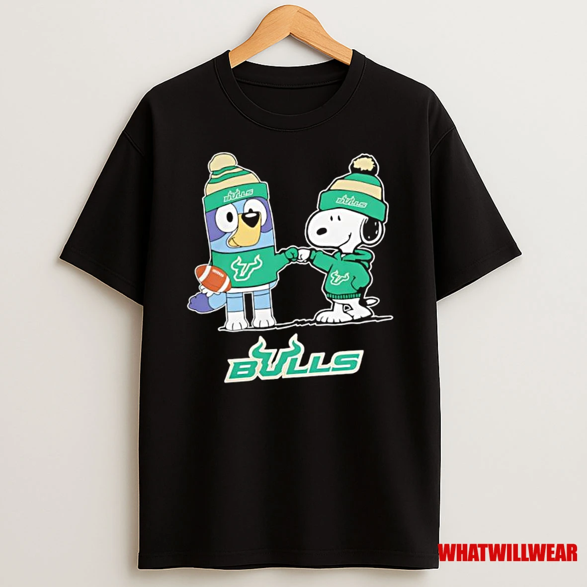 Snoopy X Bluey South Florida Bulls Football Shirts