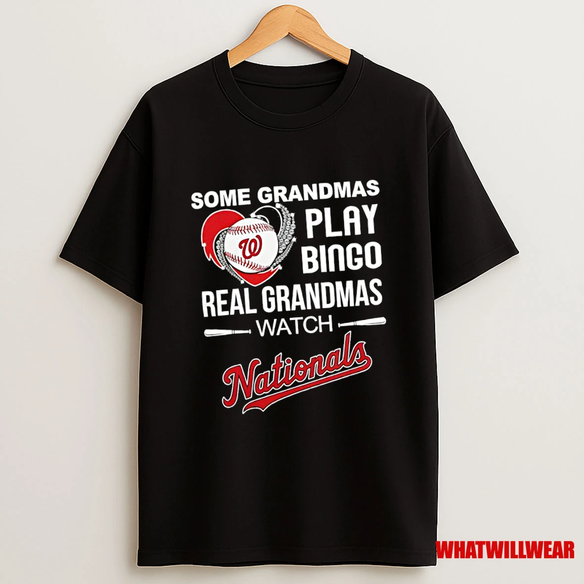 Some Grandmas Play Bingo Real Grandmas Watch Washington Nationals Shirts