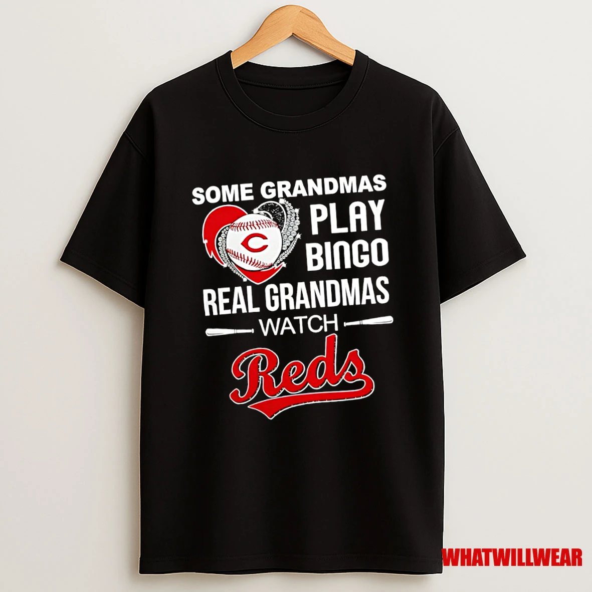 Some Grandmas Play Bingo Real Grandmas Watch Cincinnati Reds Shirts