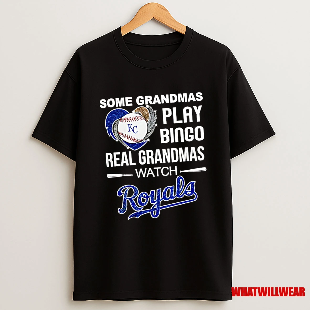 Some Grandmas Play Bingo Real Grandmas Watch Kansas City Royals Shirts