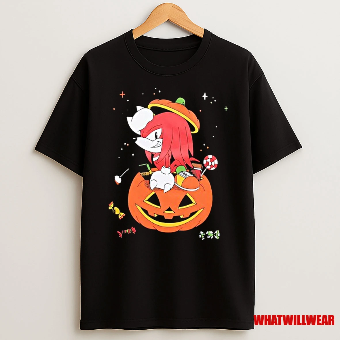 Sonik The Hedgehog Knuckles Halloween Shirts