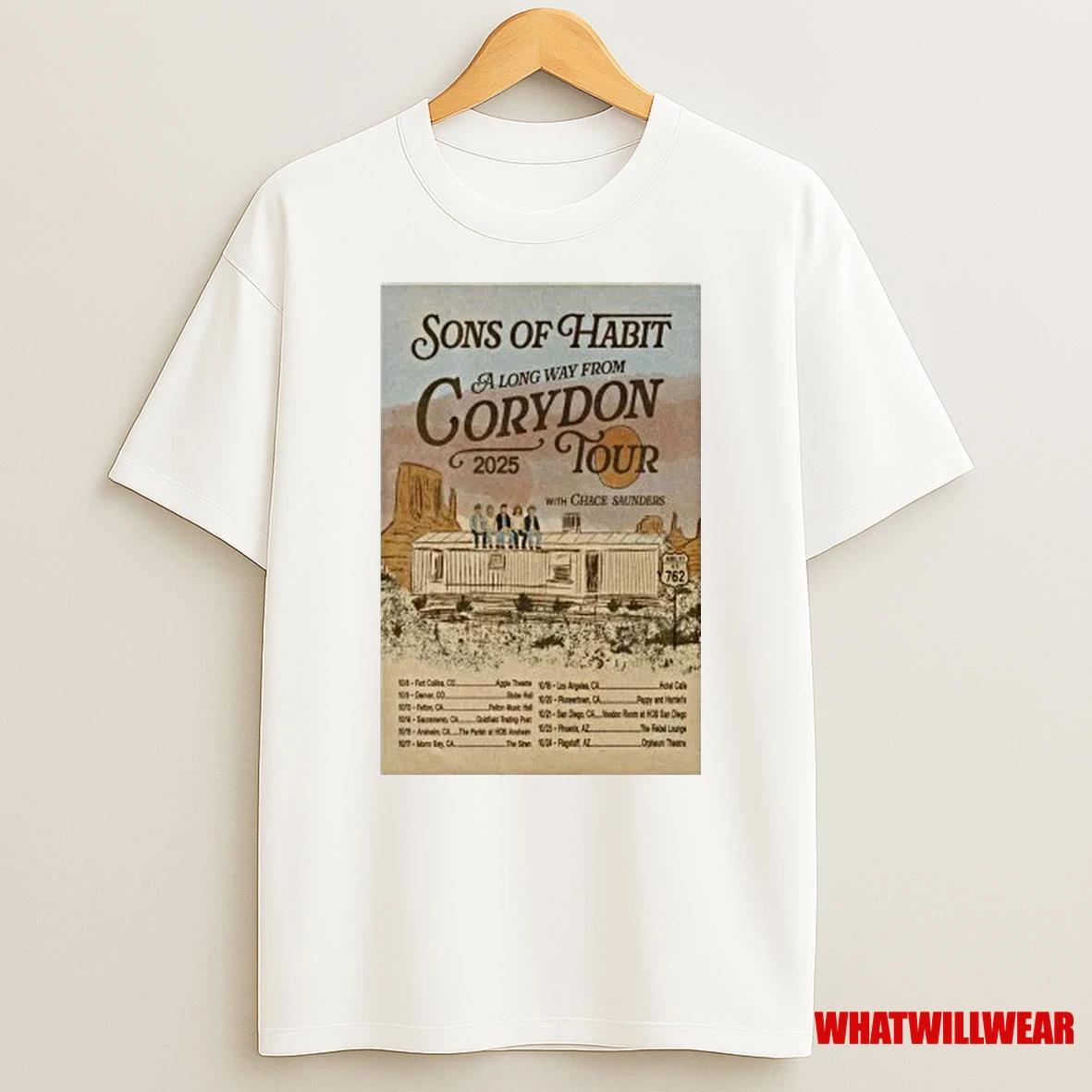 Sons Of Habit A Long Way From Corydon 2025 Shirts