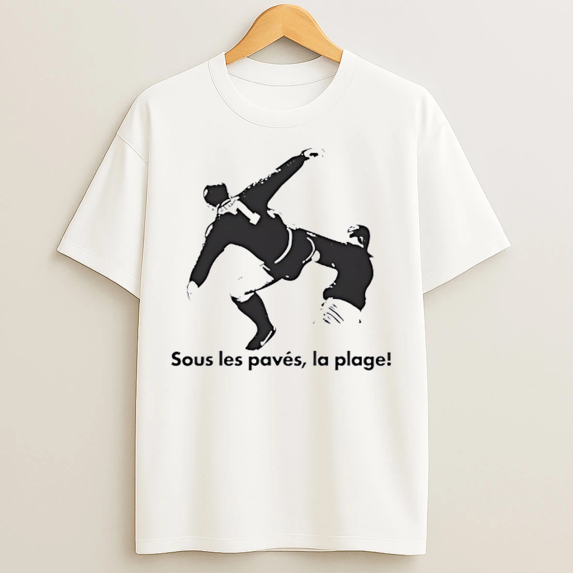 Sous Les Paves La Plage Kick Racism Out Of Football T Shirts