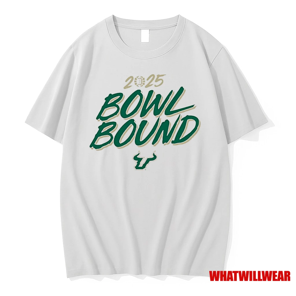 South Florida Bulls Football Ncaa 2025 Bowl Bound Season Shirts