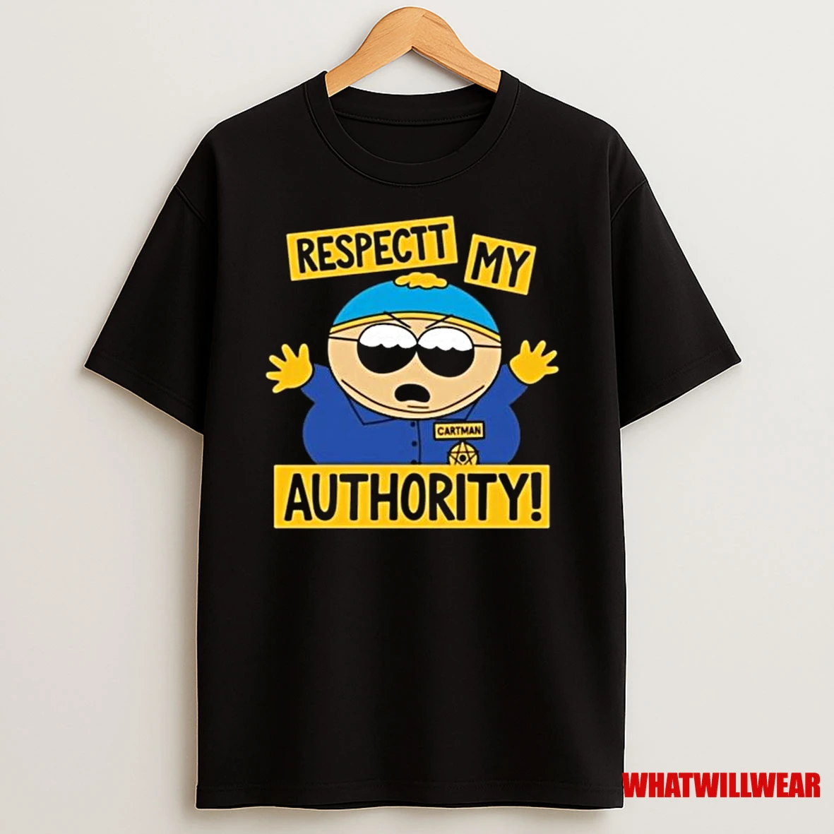 South Park Cartman Respect My Authority Shirts