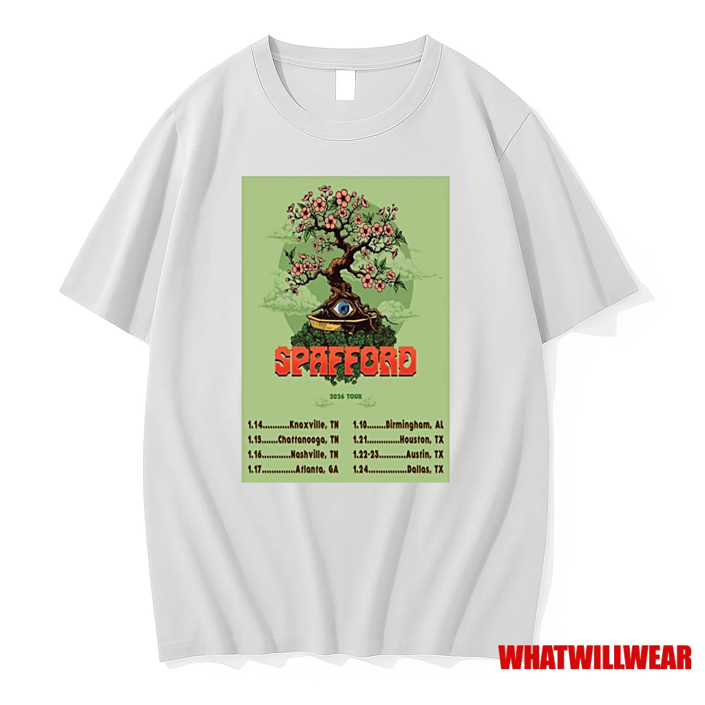 Spafford 2026 Tour Shirts