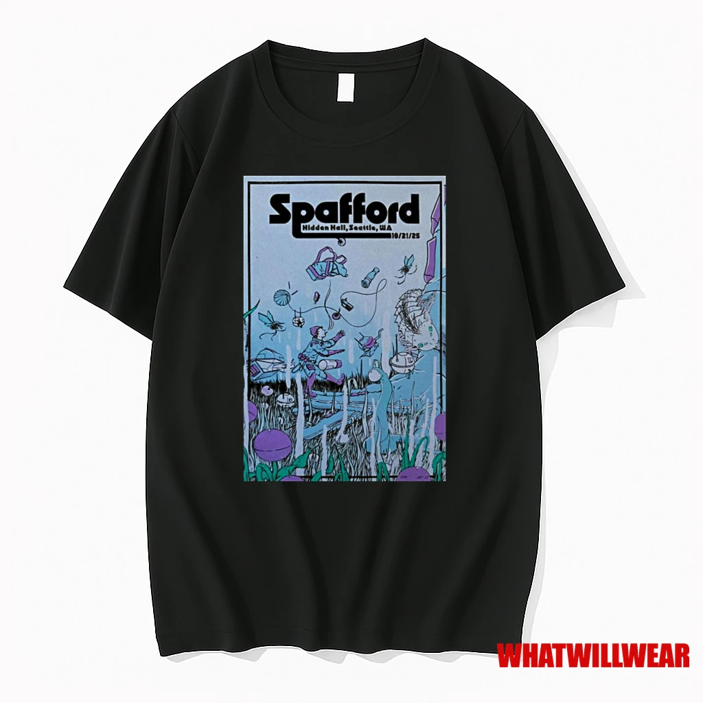 Spafford Hidden Hall Seattle Wa Tour Oct 21 2025 Shirts