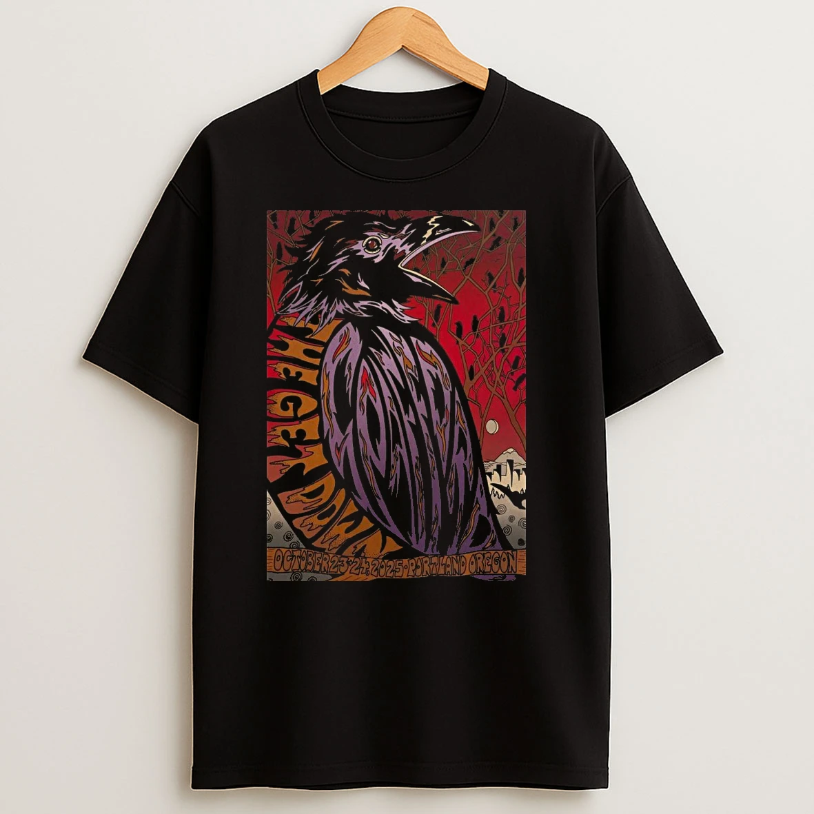 Spafford Oct 23 24 2025 The Get Down Music Venue In Portland Or T Shirts