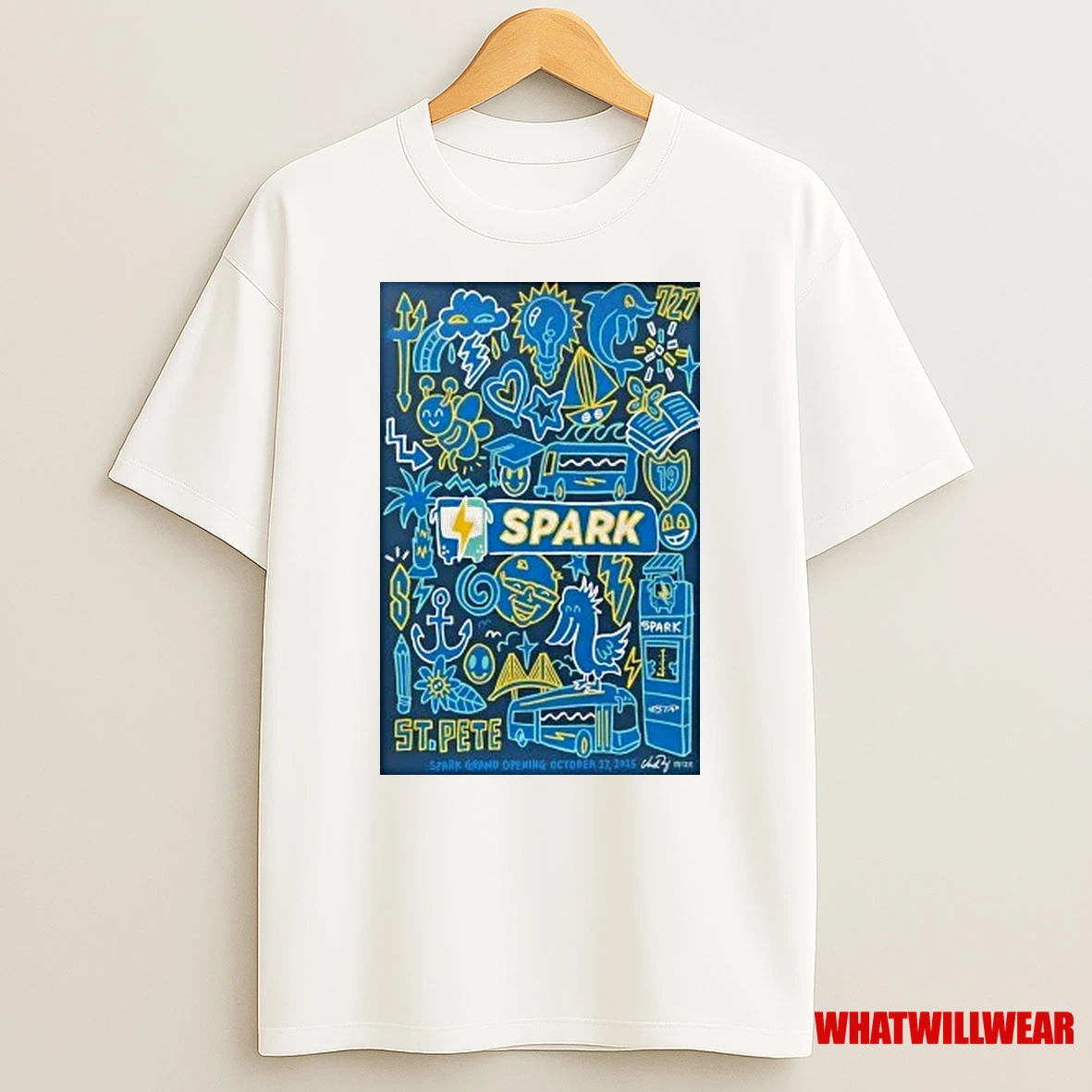 Spark Oct 27 2025 Spark Grand Opening St Pete Fl Shirts