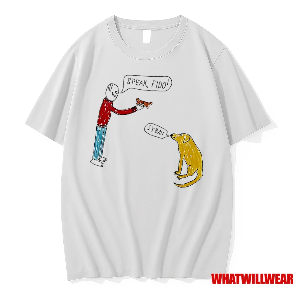 Speak Fido Sybau Art Shirts