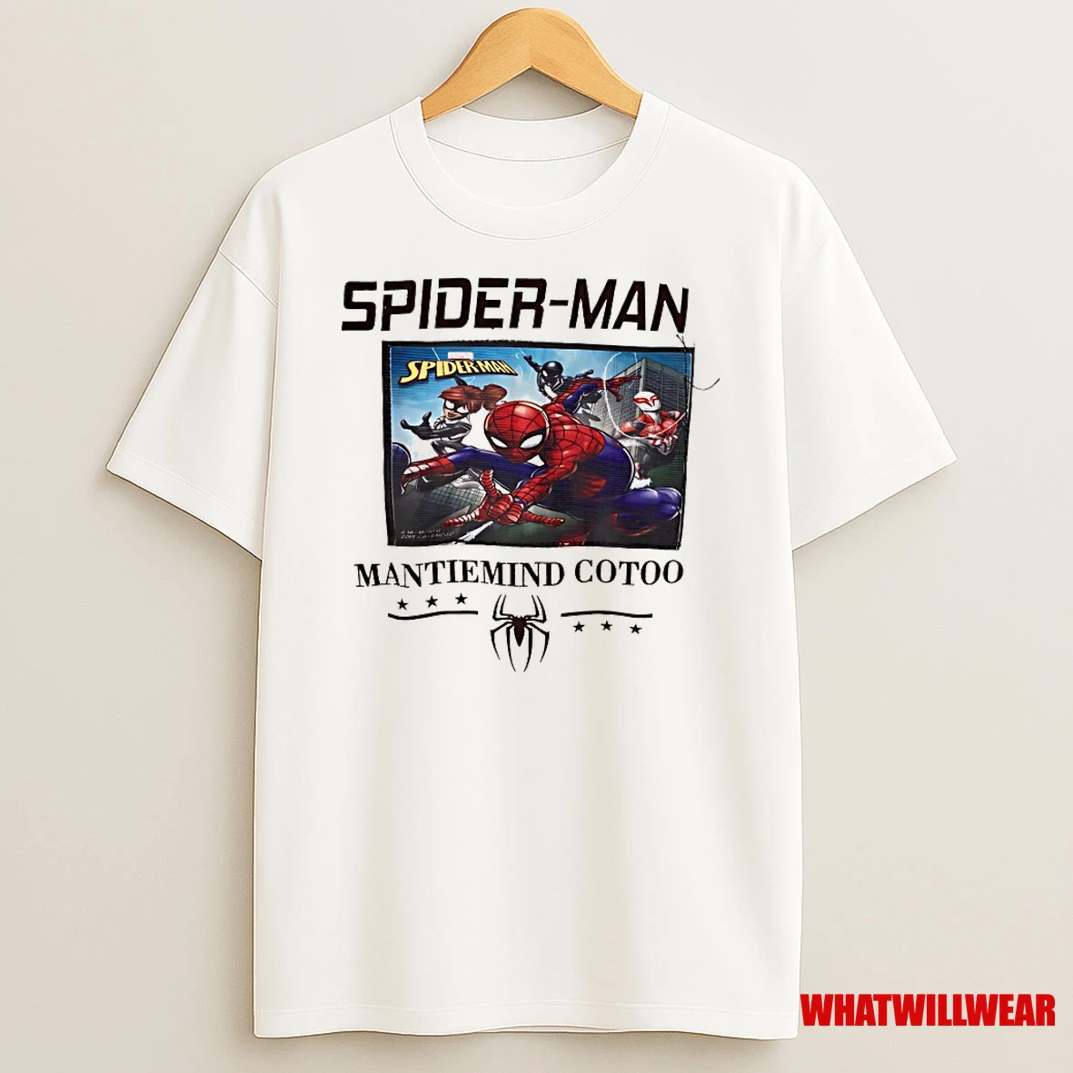 Spider Man Mantiemind Cotoo Shirts