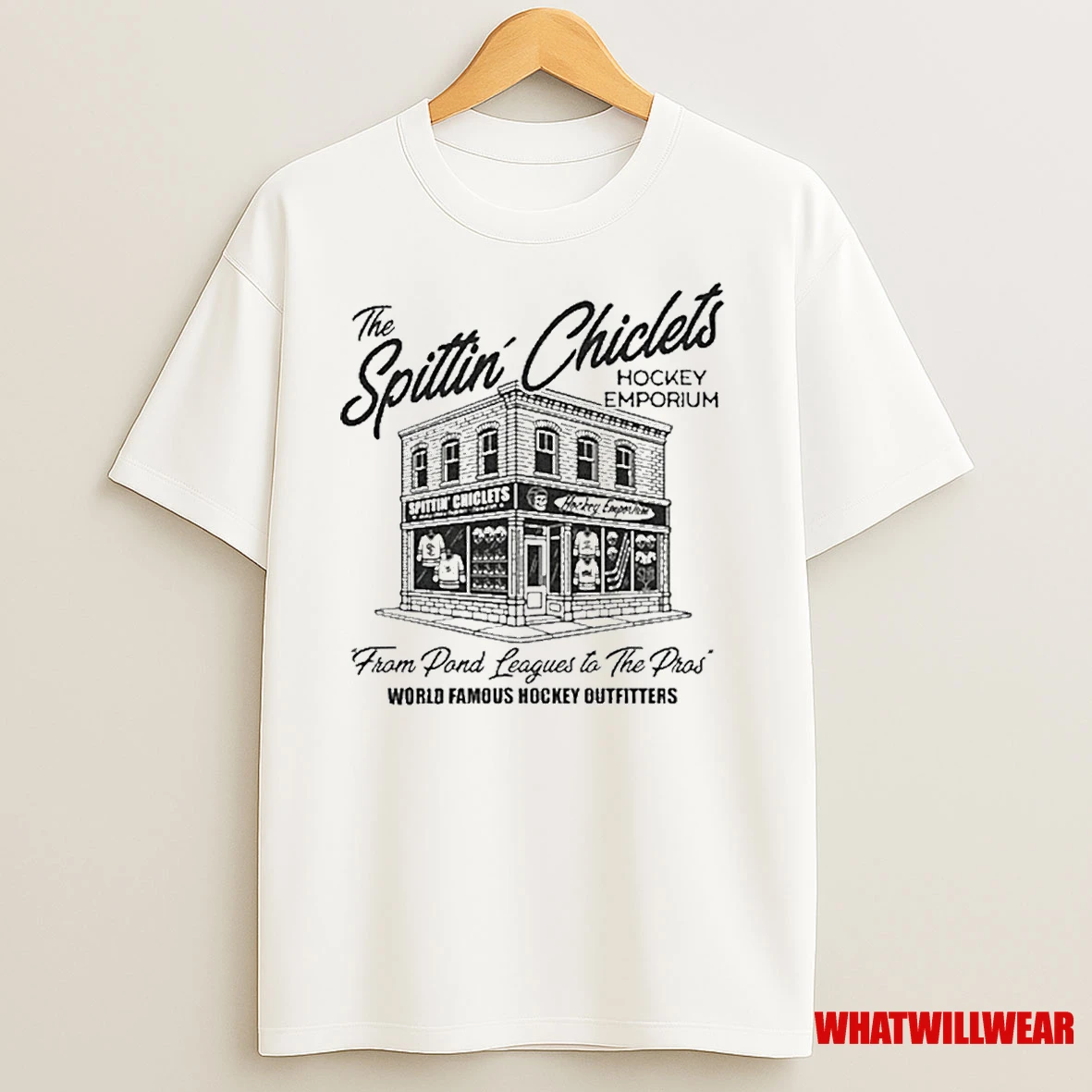 Spittin Chiclets Hockey Emporium From Pond Leagues To The Pros World Famous Hockey Outfitters Shirts