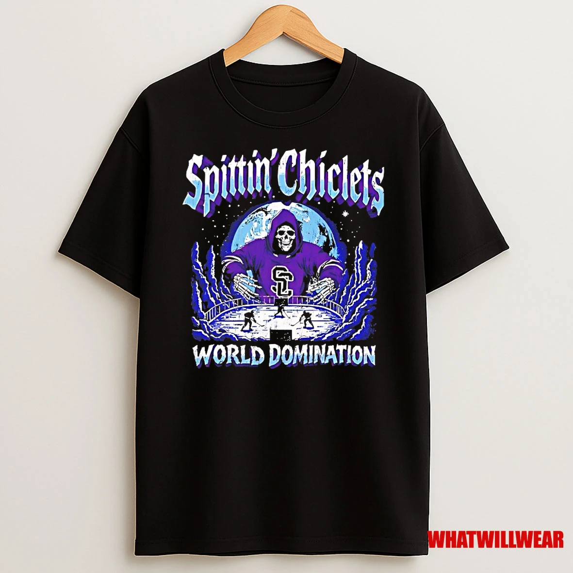 Spittin Chiclets World Domination Shirts
