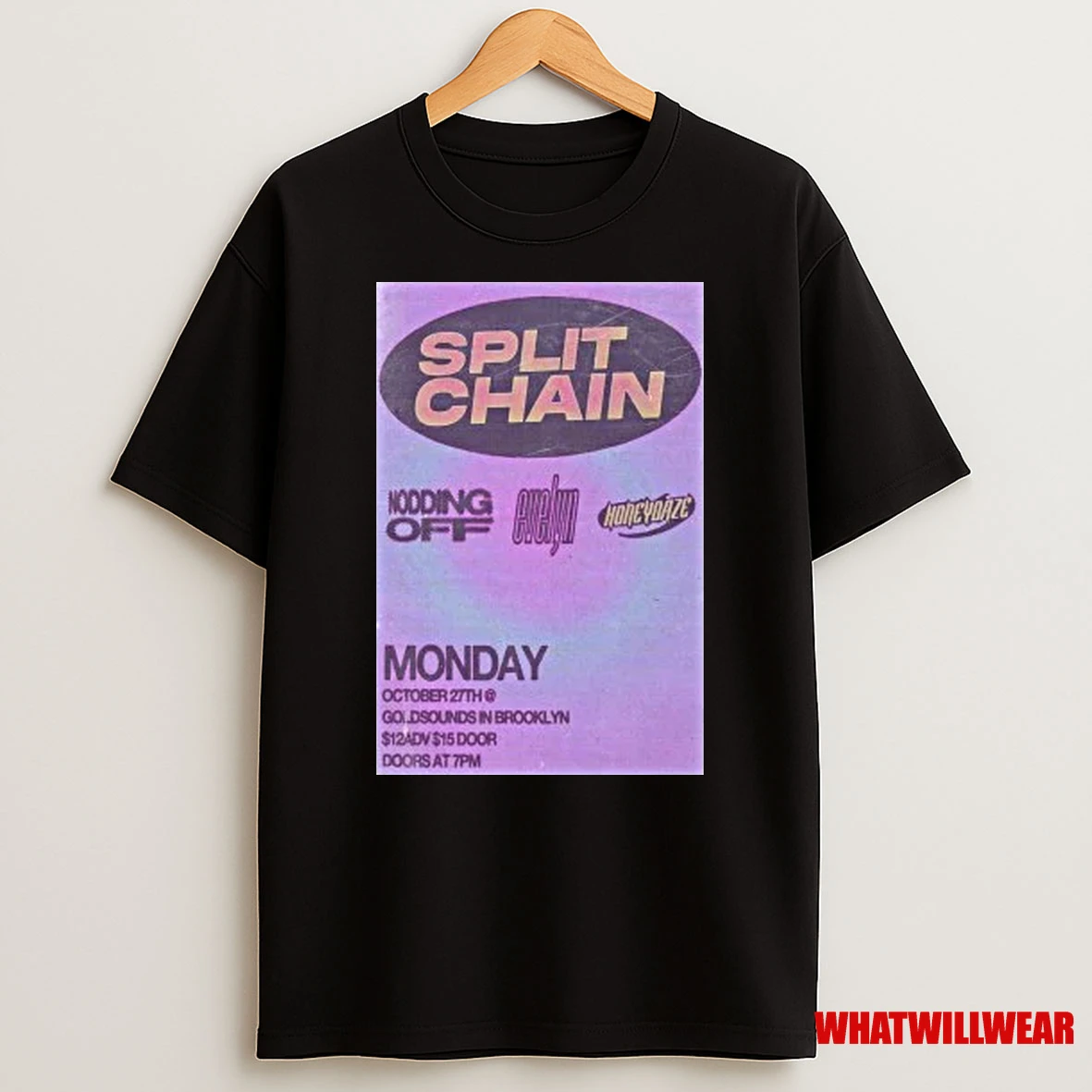 Split Chain Gold Sounds Brooklyn Ny Shirts